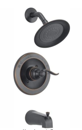Delta 1-Handle Tub & Shower Faucet Trim Kit, Appears New - Lot 877