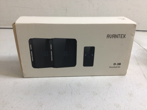Avantek Doorbell Kit, E-Commerce Return - Lot 878