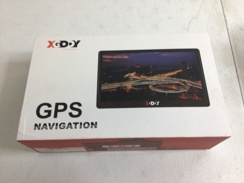 Xgody GPS Navigation System, E-Commerce Return - Lot 945