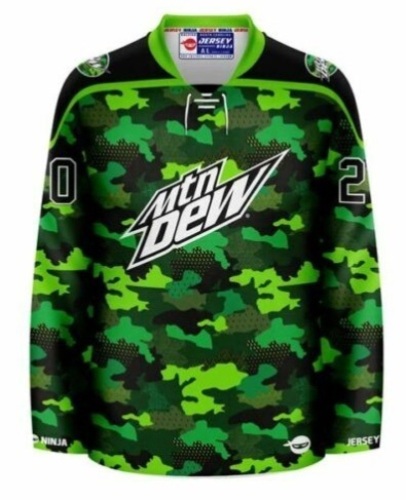Jersey Ninja Mt Dew Jersey, Size Adult M, New - Lot 407