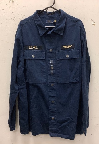 Ralph Lauren Long Sleeve Shirt, Size XL, New - Lot 481
