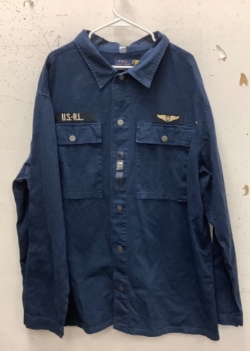 Ralph Lauren Long Sleeve Shirt, Size 3XL, Appears New - Lot 485