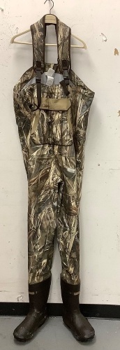 Men's Breathable Hunting Waders, Size 9T, E-Commerce Return - Lot 494