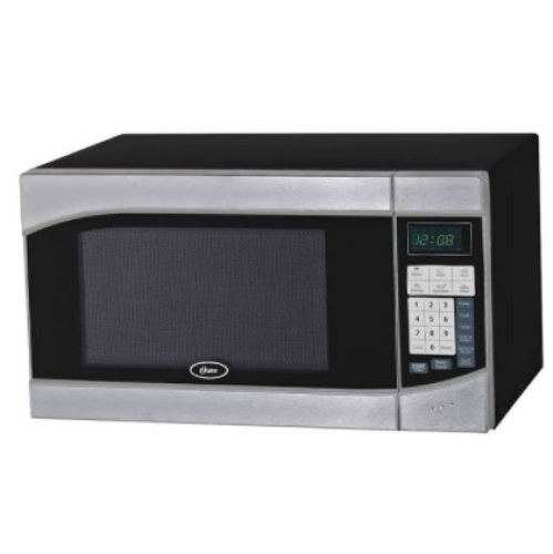 Oster 0.9 Cu. Ft. Digital Microwave, Powers Up, Appears New - Lot 100