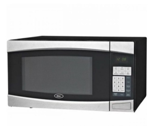 Oster Family-Size 1.4-Cu. Ft. Countertop Microwave Oven, Powers Up , Appears New - Lot 17