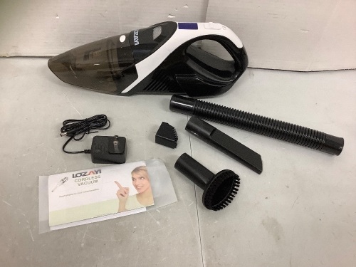 Lozayi Handheld Vacuum, Powers Up, E-Commerce Return - Lot 454