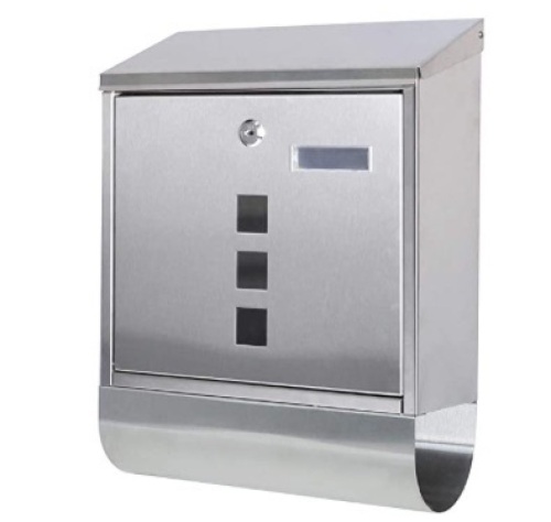 Decaller Stainless Steel Mailboxes with Sturdy Key Lock, Appears New - Lot 46