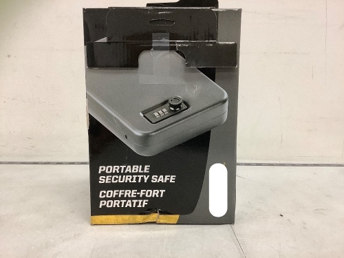 Portable Security Safe, E-Commerce Return - Lot 126