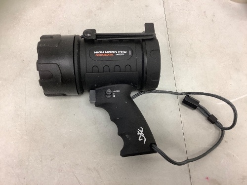 High Noon Pro USB Rechargeable Spotlight, E-Commerce Return - Lot 118