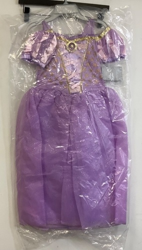 Girl's Disney Princess Dress, Youth 7/8, Appears New - Lot 301