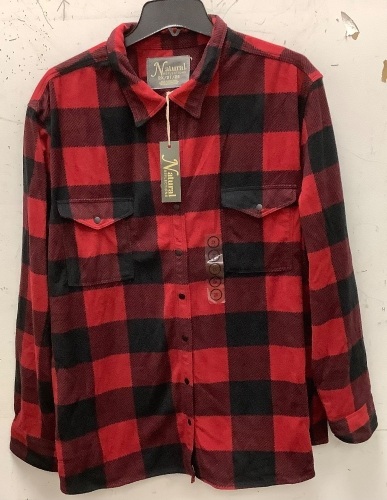 Women's Natural Reflection Shirt, 2X, Missing Button, E-Comm Return - Lot 573