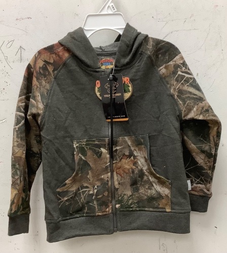 Boy's Hooded Jacket, Youth 2T, New - Lot 594
