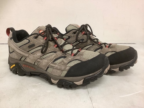 MERRELL Men's Moab 2 Waterproof Low Hiking Shoes, Size 10.5W, E-Commerce Return - Lot 1010