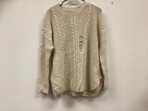 Natural Reflections Pullover Sweater, Size L, E-Commerce Return - Lot 759