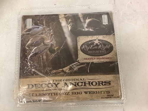 Decoy Anchors, E-Commerce Return - Lot 861