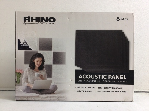 6pcs Acoustic Panel, Appears New - Lot 886