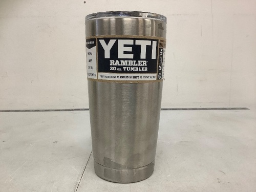 Yeti Rambler 20 oz Tumbler with Magslider Lid, E-Commerce Return - Lot 821