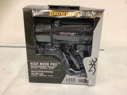 Browning High Noon Pro Spotlight, Powers Up, E-Comm Return - Lot 389