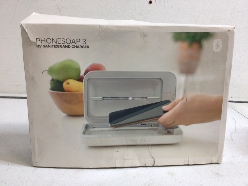 Phonesoap UV Sanitizer and Charger, Powers Up, Appears New - Lot 896