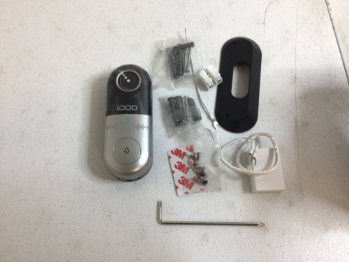 Smart Video Door Bell, Powers Up, E-Commerce Return - Lot 980