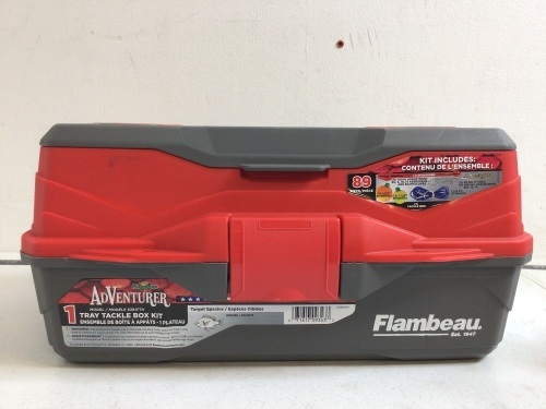 Tray Tackle Box Kit, E-Commerce Return - Lot 869