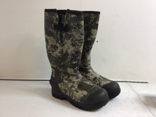 Zoned Comfort Trac Insulated Rubber Hunting Boots for Men, Size 11, E-Commerce Return - Lot 864