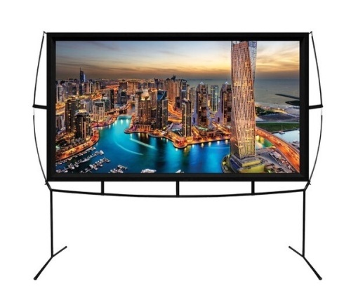 Portable Projector Screen, 120in , Appears New - Lot 122