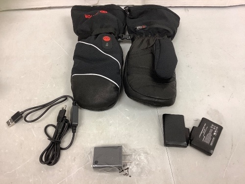 Heated Mittens, Powers Up, Appears New - Lot 1004