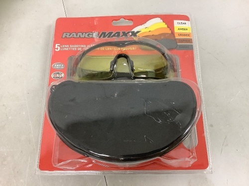 5 Lens RangeMaxx Shooting Glasses, Appears New - Lot 1013