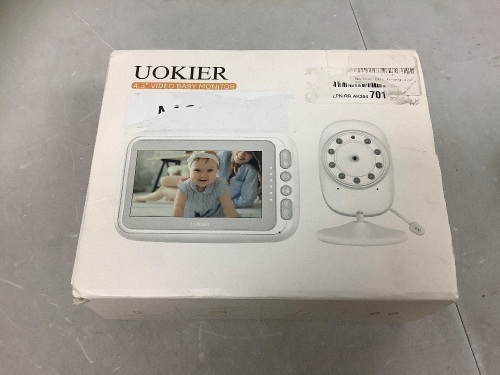 Video Baby Monitor, Powers Up, E-Comm Return - Lot 446