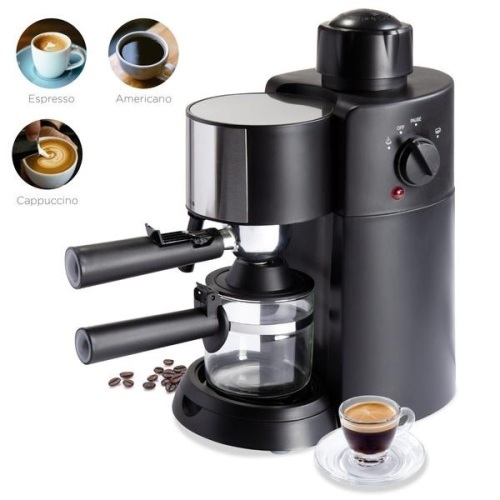 3.5 Bar Coffee Maker for Cappuccino, Espresso, Latte w/ Steam Wand - Lot 220