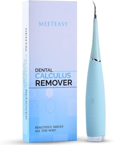 Electric Sonic Dental Calculus Plaque Remover Tool Kit. NEW - Lot 272