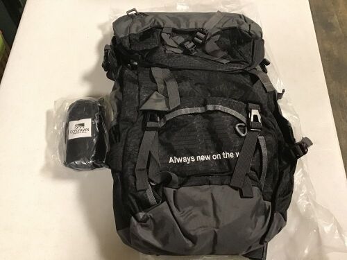 Cosywan Rainproof Ultra Lightweight Packable Backpack, Black - Appears New - Lot 334