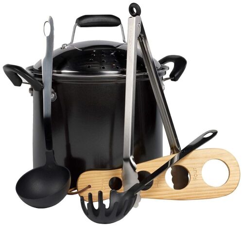 Everybody Loves Pasta 6 Piece Pasta Set - Appears New - Lot 429
