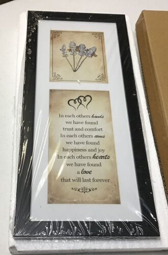 Lot of (4) Framed Blessing for Lovers Poem - Appear New  - Lot 484