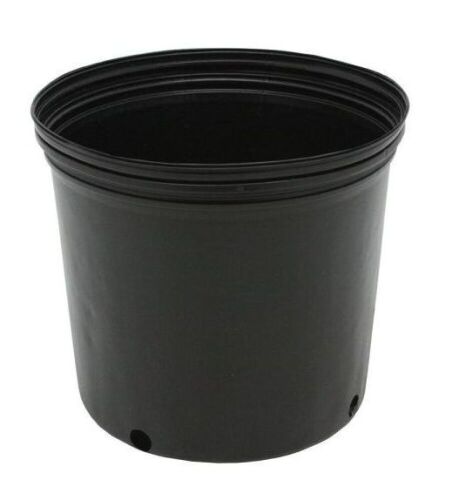 Lot of (33) 3 Gallon Nursery Pots, Black - Appear New  - Lot 489