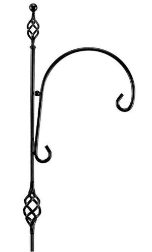 Decorative Shepherd Hook, Black, 6.5' - Appears New - Lot 510