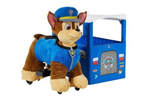 Dynacraft Paw Patrol 6V Plush Chase Ride-on with Police Pup House - Appears New with Minor Damage, See Pics - Lot 549