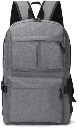 Lot of (2) Laptop Backpacks, Fits Under 15.6" Laptop, Grey - NEW - Lot 558