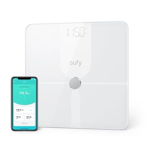 Eufy Smart Scale with Bluetooth, White - Appears New  - Lot 576