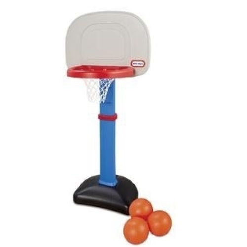 Little Tikes Easy Score Basketball Set, Blue, 3 Balls. Appears New - Lot 579
