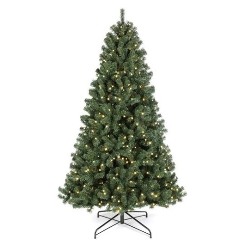9 ft. Pre-Lit Instant No Fluff Artificial Spruce Christmas Tree w/ Memory Branches. Appears New - Lot 753