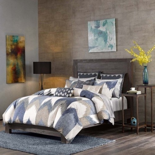 INK+IVY Full/Queen Alpine 3-piece Comforter Set. NEW - Lot 764