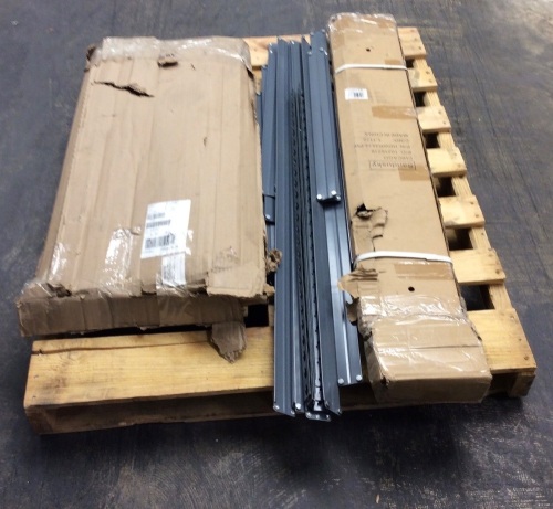 Pallet of Muscle Rack Heavy Duty Wall Shelving and Steel Shelving, Unsure if Complete Sets - SEE PICS - Lot 5008