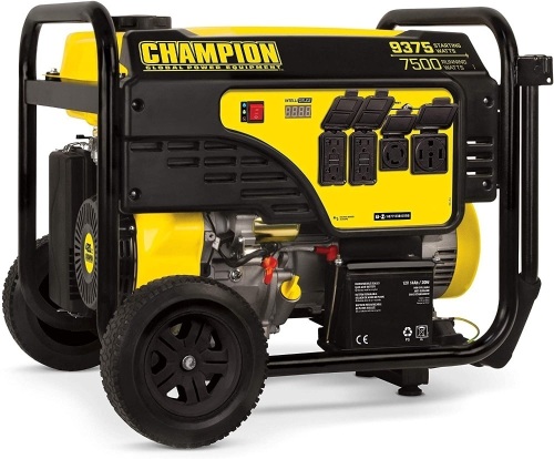 Champion Power Equipment 100538 9375/7500-Watt Portable Generator with Electric Start. Appears New - Lot 23