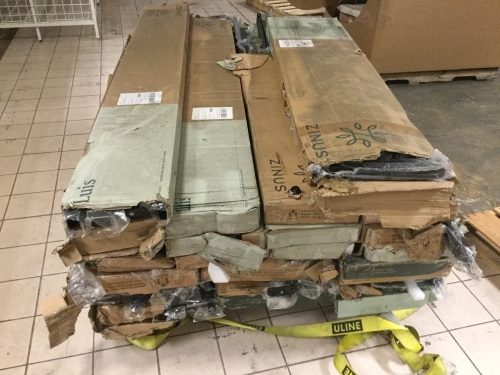 Pallet of Zinus Bed Frames. SEE PICTURES. Many appear New - Lot 44