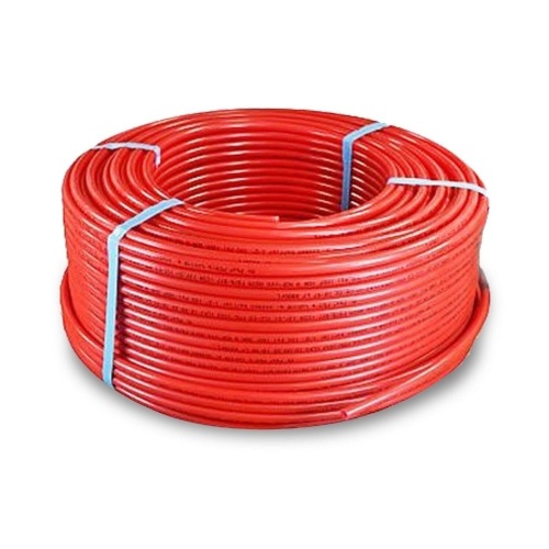 Pexflow PFR-R121000 Oxygen Barrier PEX Tubing, 1/2 Inch x 1000 Feet, Red. NEW - Lot 47