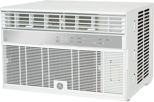 GE AHY10LZ Smart Window Air Conditioner with 10,000 BTU Cooling Capacity, Wifi Connect, 115 Volts, White. Appears New - Lot 61