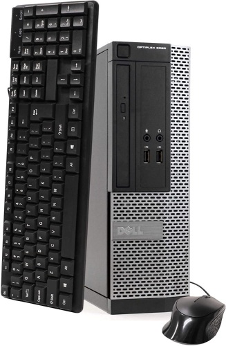 Dell Optiplex 3020 SFF Desktop PC - Intel Core i5-4570 3.2GHz 8GB 500GB DVDRW Windows 10 Professional (Renewed) - Lot 63