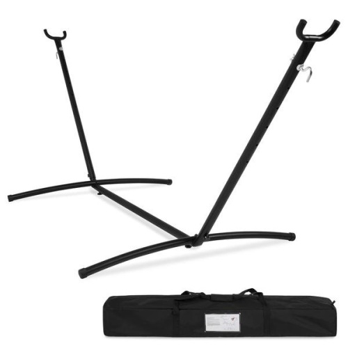 9ft Portable Heavy-Duty Steel Hammock Stand w/ Carrying Case. Appears New - Lot 111